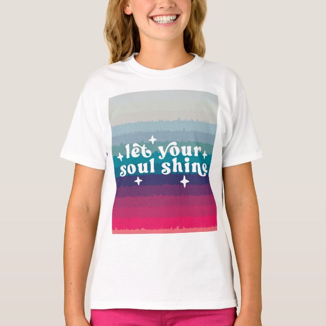 Låt Din Själ Lysa T Shirt (Framsida)