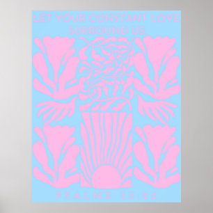 Låt Din Ständiga Kärlek omge Oss Poster