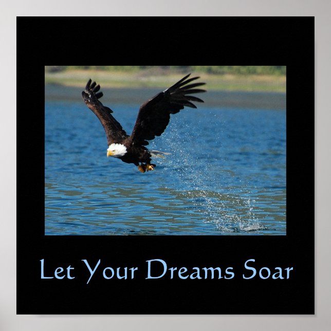 Låt dina drömmar soar poster (Framsidan)