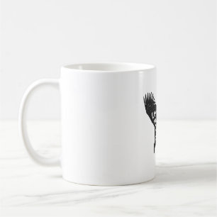 Låt dina drömmar ta flyget Eagle Black Kaffemugg