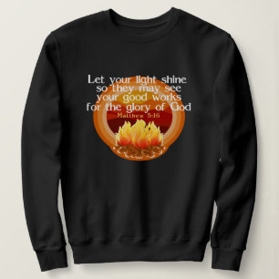 Låt dina ljusskygga Campfire Christian Shirts Tee