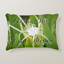 "Låt ditt hjärta" inspirationskälla Prydnadskudde