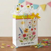 Låt ditt ljus skina blommor och sol