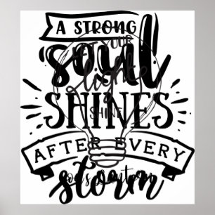 Låt ditt ljus skina med Guds landvinningar Poster