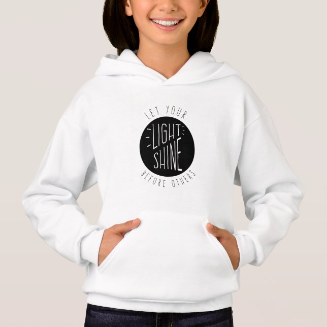 Låt ditt ljusa sken för andra t shirt (Framsida)