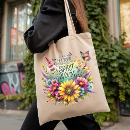 Låt ditt sinne Bloom Tygkasse