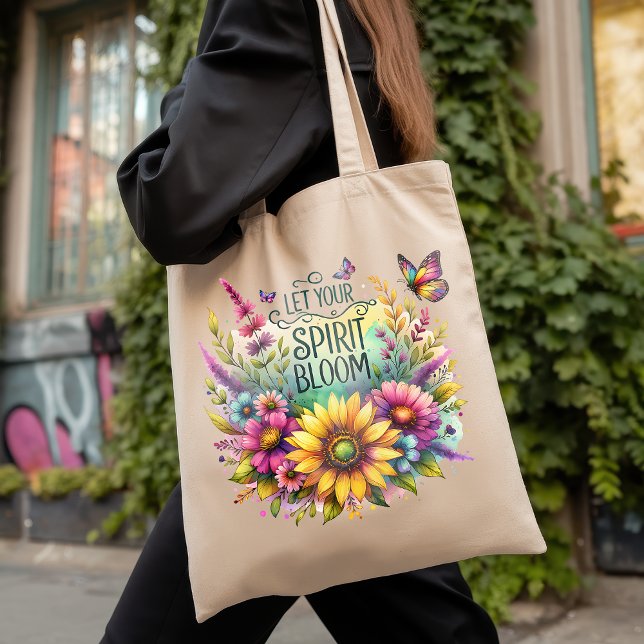Låt ditt sinne Bloom Tygkasse (Skapare uppladdad)