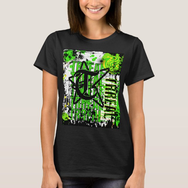 Låt ditt uttryck tala genom din mode t shirt (Framsida)