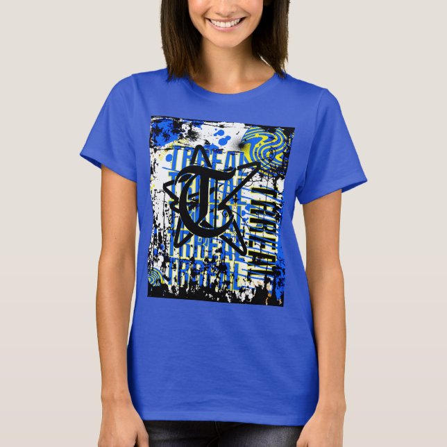 Låt ditt uttryck tala genom din mode t shirt (Framsida)