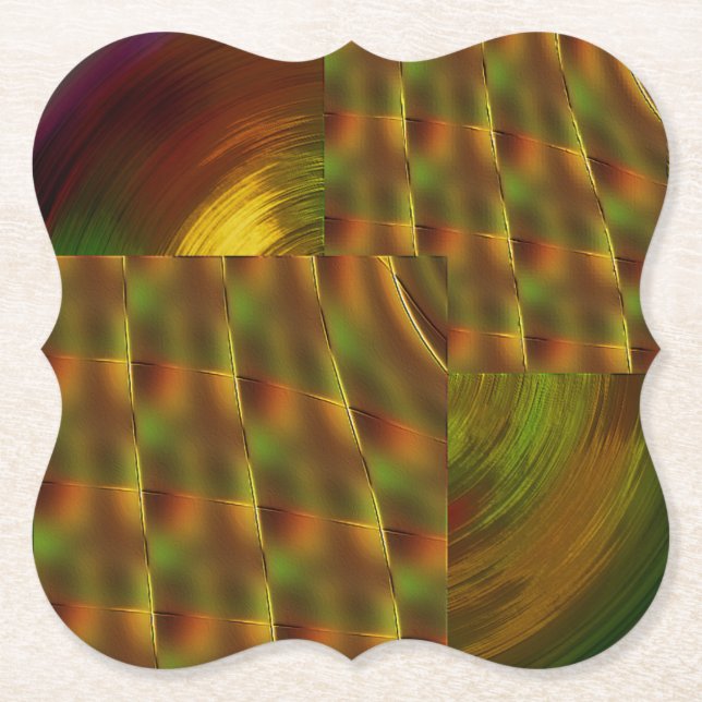 "Låt effekten spelas upp" Pappert Underlägg (Framsida)