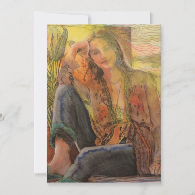 lat eftermiddag kort (Framsida)