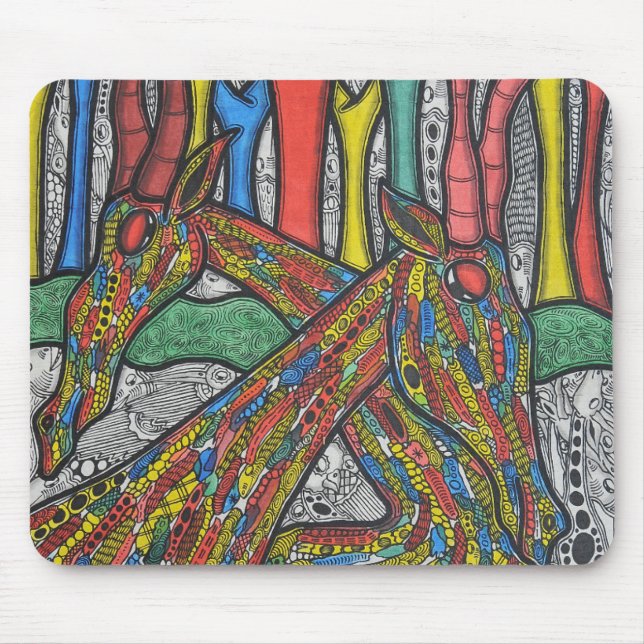 Lat eftermiddag musmatta (Framsidan)