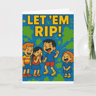 Låt "Em Rip!" En födelsedagsbast! Kort