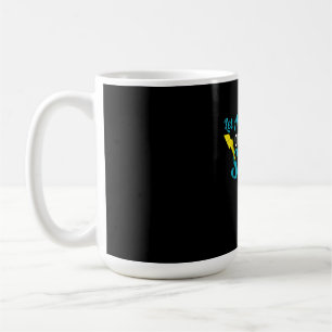 Låt en elektriker kontrollera Korten på ett lustig Kaffemugg