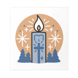 Låt Faith Shine Bright Anteckningsblock