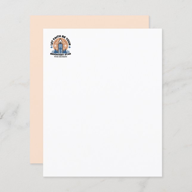 Låt Faith Shine Bright: Winter Theme (Fram/baksida)