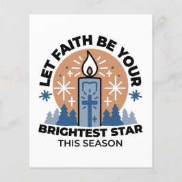 Låt Faith Shine Bright: Winter Theme Flygblad