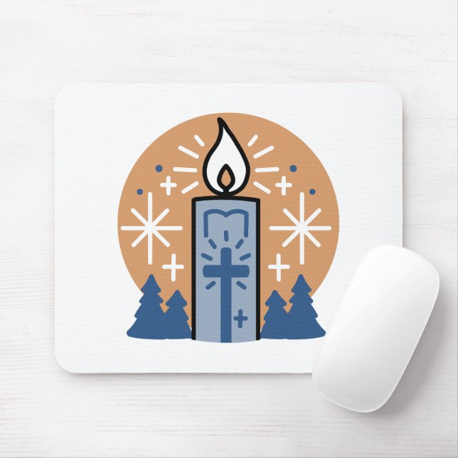Låt Faith Shine Bright: Winter Theme Musmatta (Med mus)