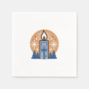 Låt Faith Shine Bright: Winter Theme Pappersservett