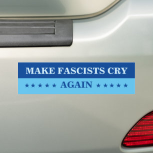 Låt fascisterna Gråta igen Bildekal