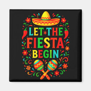 Låt festen börja - cinco de mayo party kul Låt Magnet