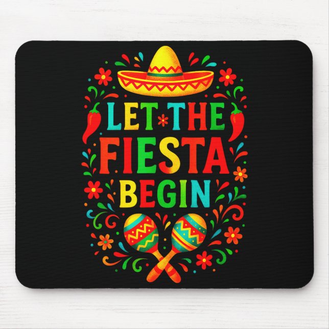 Låt fiesta börja - cinco de mayo festligheter Låt Musmatta (Framsidan)