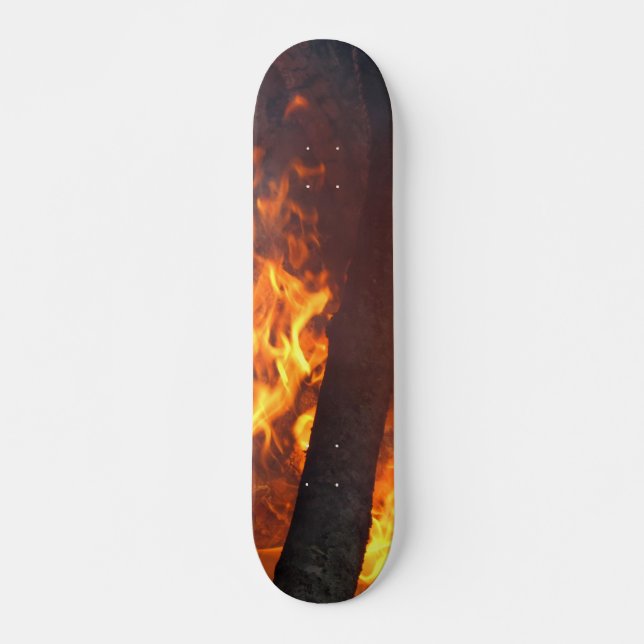 Låt Flame Roll Skateboard Bräda 19,5 Cm (Framsida)