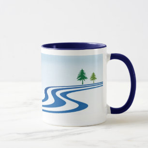 Lat floddesign mugg