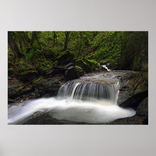 Låt flödet Poster 36 x 24 (Framsidan)
