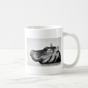 Lat flodhäst kaffemugg