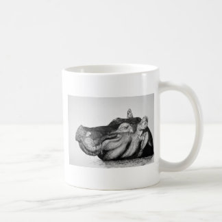 Lat flodhäst kaffemugg