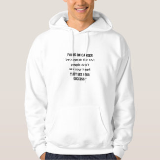 Låt framgång tala sett av resultat Fokus. Bygga. W Hoodie