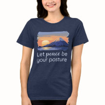 Låt freden bli er fristad Serene Sunset Mountain