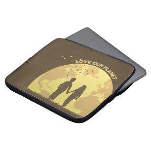 Låt freden börja med oss Laptop sleeve 15 tum