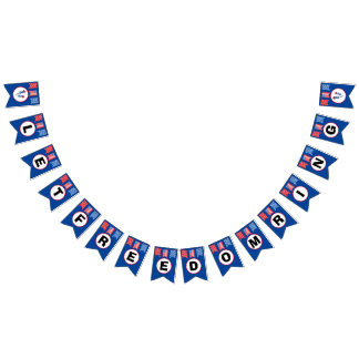 Låt Freedom Ring banderoll Vimplar