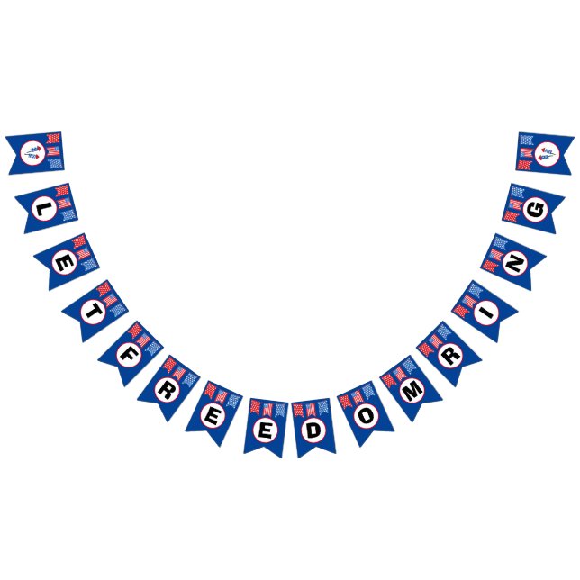 Låt Freedom Ring banderoll Vimplar (Alla)