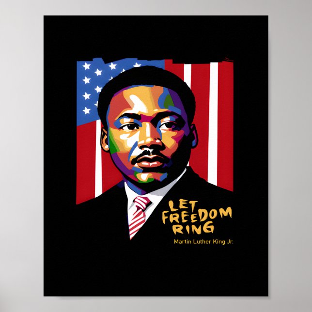 Låt Freedom Ring FUNNY Citat Poster (Framsidan)