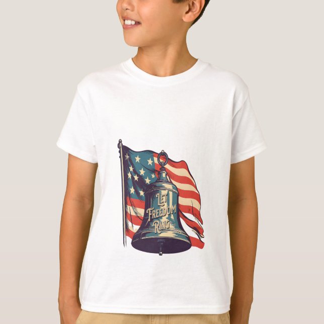 Låt Freedom Ring funny Sloth T Shirt (Framsida)