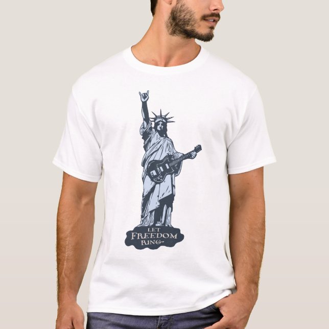 Låt frihetsringen tee shirt (Framsida)