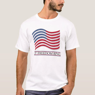 Låt frihetsringt-skjortan t-shirt