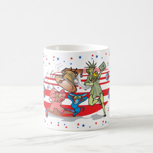 Låt frihetsZingmuggen Kaffemugg (Center)