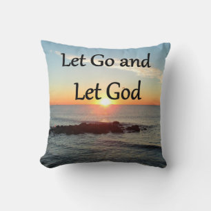 LÅT GÅ OCH LÅT BORTA SUNRISE DESIGN KUDDE