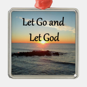 LÅT GÅ OCH LÅT GOD SUNRISE FOTO JULGRANSPRYDNAD METALL