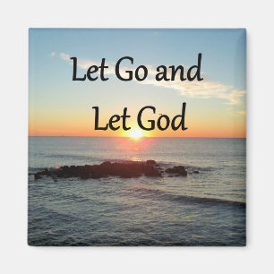 LÅT GÅ OCH LÅT GOD SUNRISE FOTO MAGNET