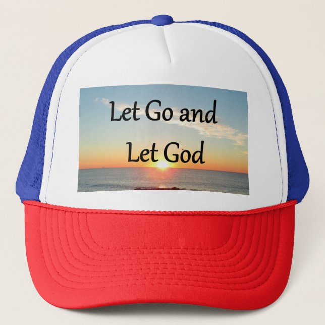 LÅT GÅ OCH LÅT GOD SUNRISE PHOTO TRUCKERKEPS (Framsida)