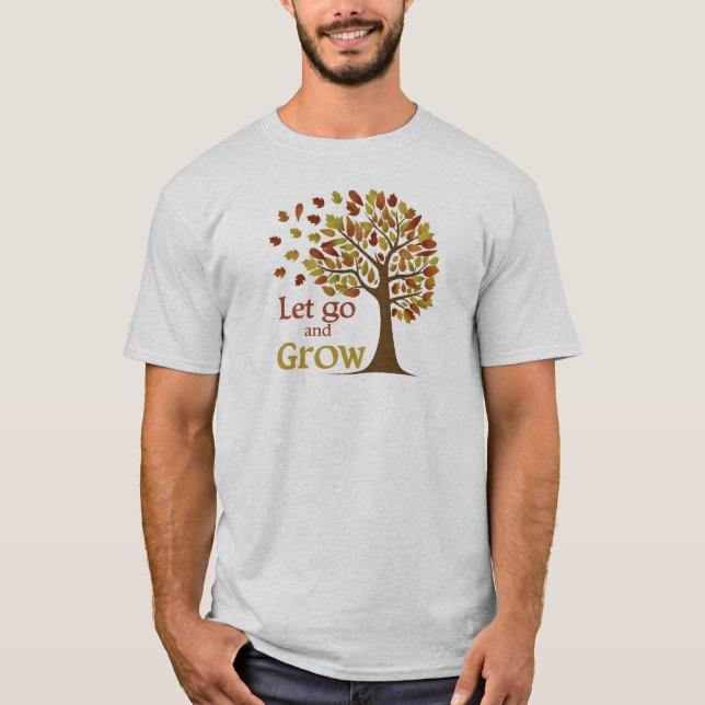 Låt gå och odla Träd T Shirt (Framsida)