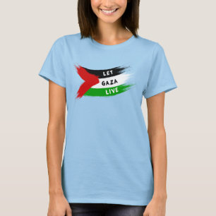 Låt Gaza leva T Shirt