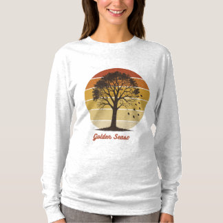 Låt Gourd Tider Rulla Höst Design T Shirt