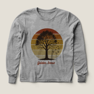 Låt Gourd Tiderna Rulla Höst Design T Shirt
