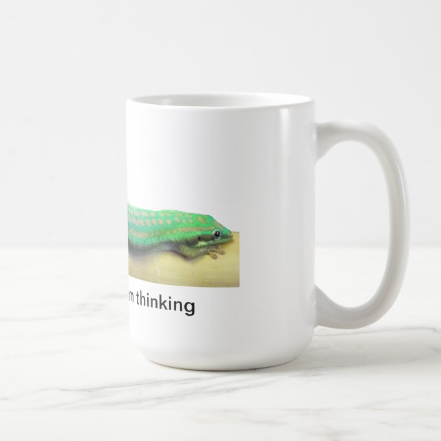 Lat grön Geckomugg Kaffemugg (Höger)